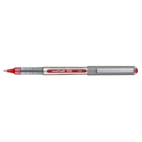 Penna gel con cappuccio Uni-Ball Eye 0,7 mm rosso M UB157E R